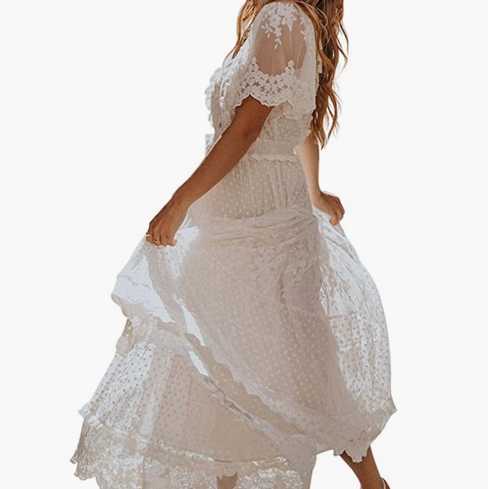Vintage wedding dress